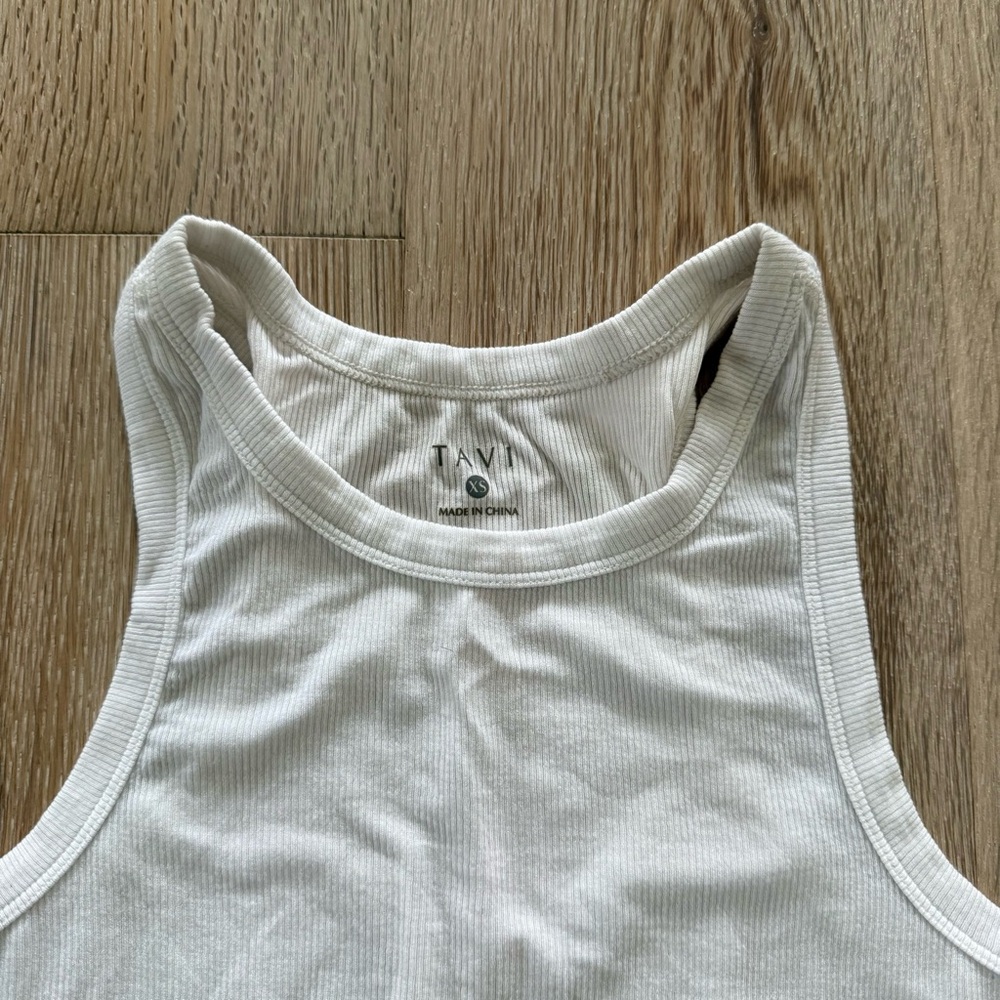 Tavi Ribbed Tank Top - Picture 2 of 6